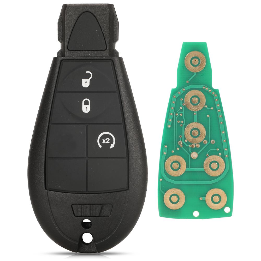 jingyuqin Fobik GQ4-53T Remote Car Key 433MHz PCF7961M 4A Chip for Jeep Cherokee Sport KL 2014 2015 2016 2017 2018 2019 Fob