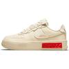 Air Force 1 Fontanka Pearl White University Красные женские кроссовки Кремовые DA7024-200