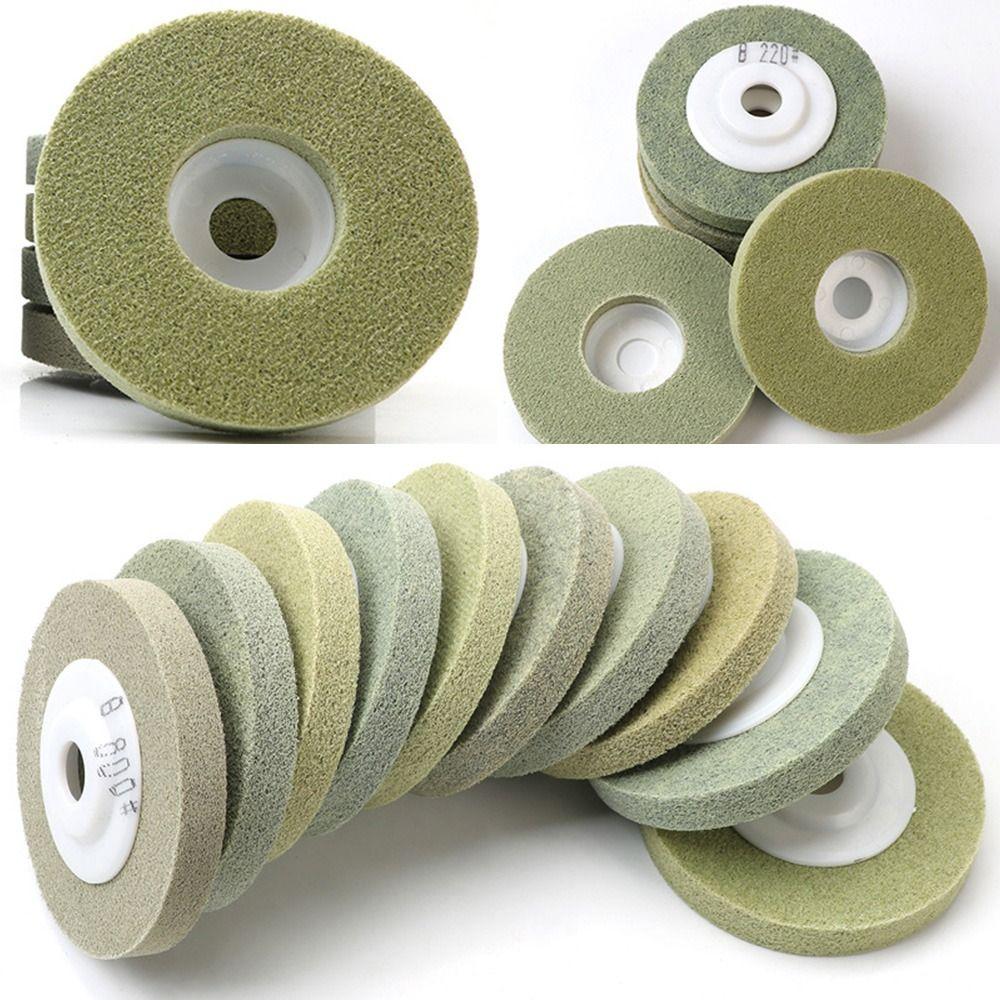 Вращающийся инструмент для стекла, шлифовальная подушка, полировальный круг из нейлонового волокна, шлифовальный диск, полировка камня