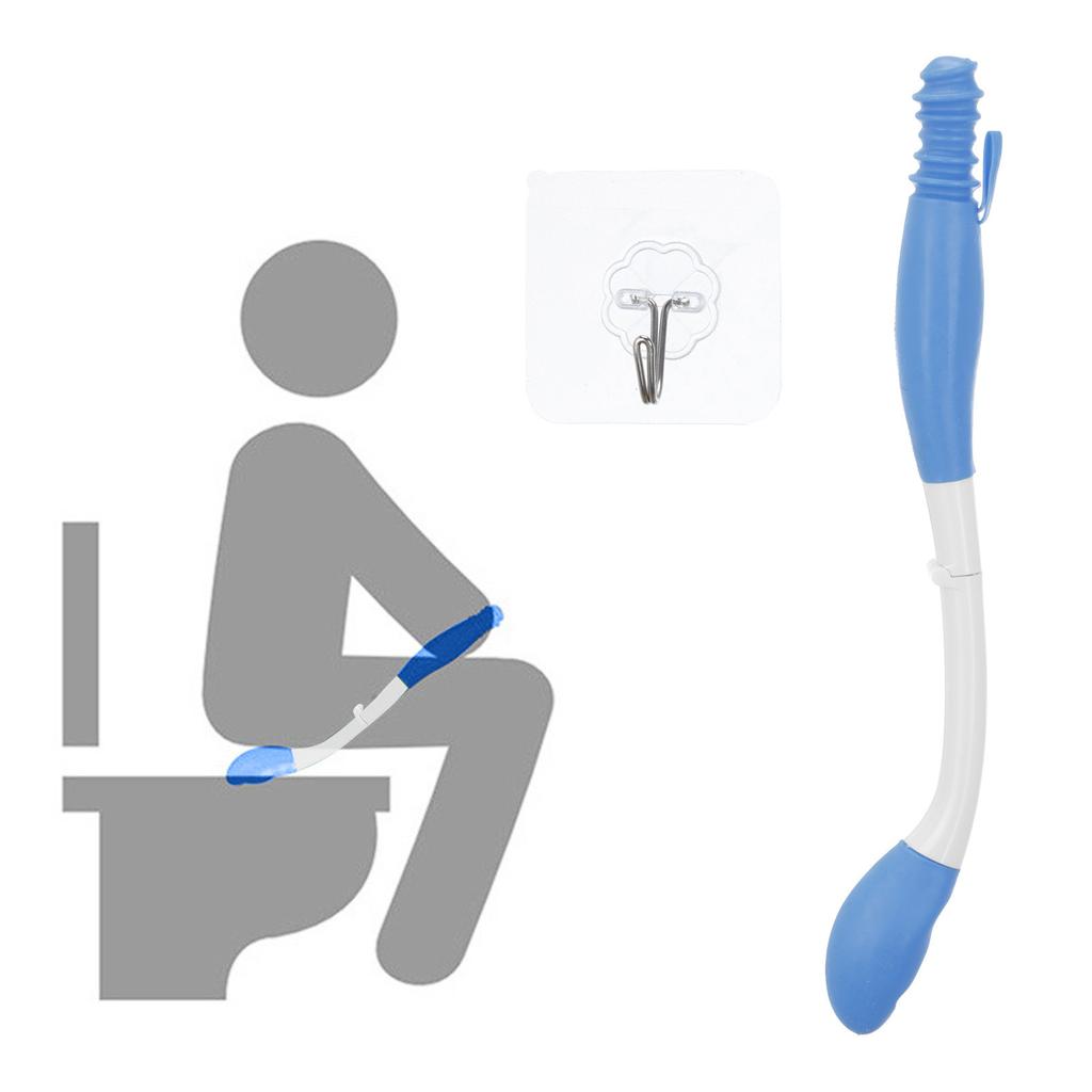 Bottom Toilet Self Wipe Aid Long Handle Wiper Easy Tissue Grip Helper Toilet Aids Tools For The Disabled