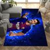 Ecuadorian Football Legend Floor Rug Office Rug Suitable for Bedrooms Living Rooms Playrooms Entryway Anti-slip Rug Anime Office Decor