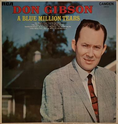 Виниловая пластинка ДОН ГИБСОН - Миллион голубых слез CDM1032 RCA Camden 1969 Великобритания Фолк Б/У