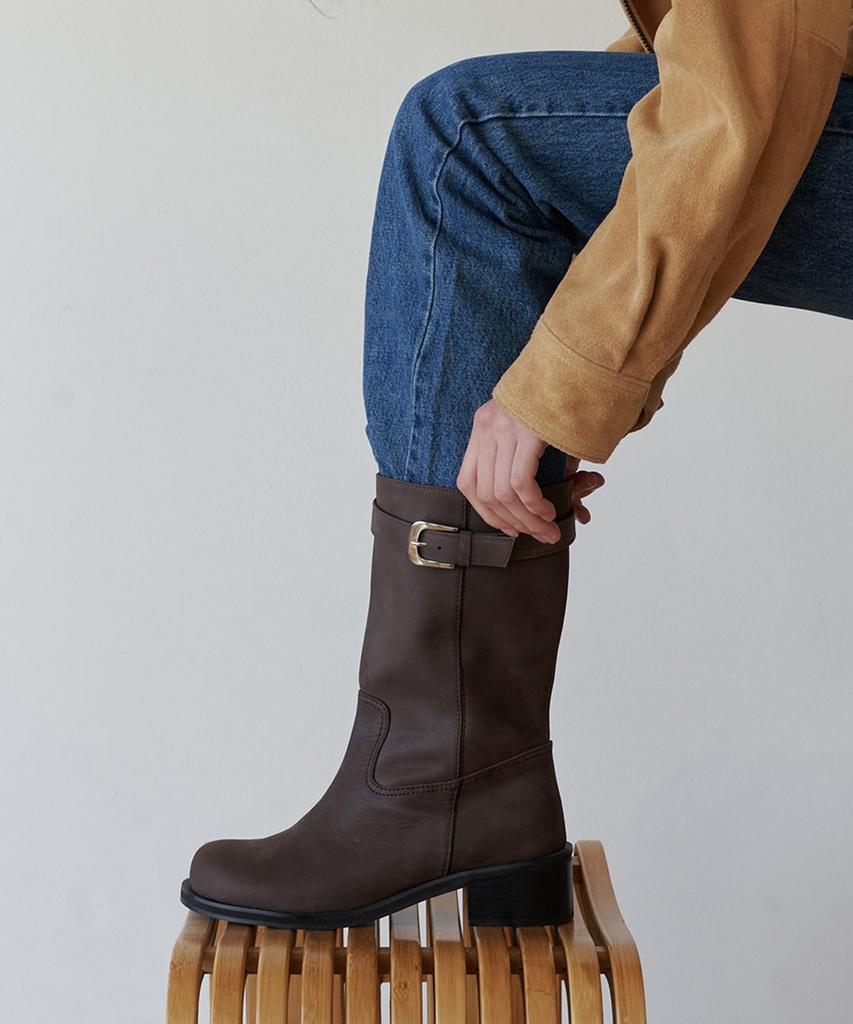 Lilyshoe Dane Half Boots_3Color(2 Way) (A Type)