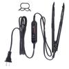 Hair Extensions Tool Even Fast Heating Fusion Temp Control Heat Iron Connector Wand with Bracket US