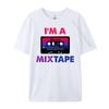 I M A Mixtape Bisexual Pride Month Lgbtq Cassette Tape Graphic T Shirts Unisex Oversized New Year Chinese Style