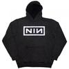 Толстовка с капюшоном Nine Inch Nails унисекс для взрослых с классическим логотипом
