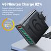 Total 150W Charger USB Quick Charge 3.0 Mobile Phone Charge Adapter Fast Wall Charger For iPhone Xiaomi  EU/US/KR Plug