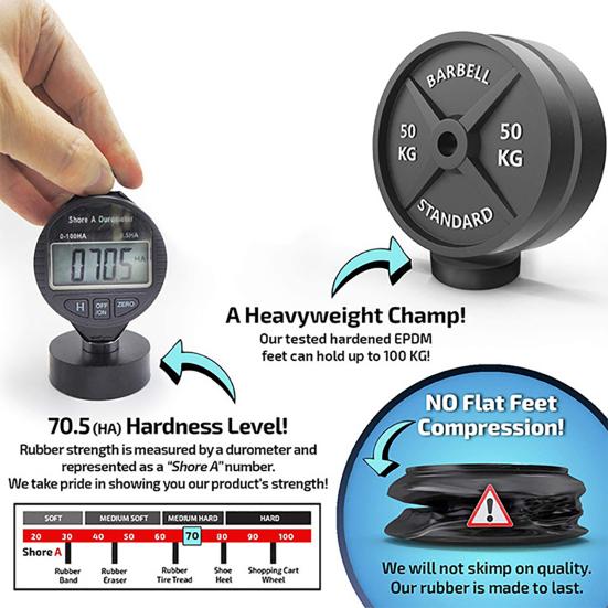 10 шт. дренажных ножек для цветочных горшков, многоцелевые, обеспечивают вентиляцию и дренаж почвы, большая несущая способность, прокладка для дна садового горшка