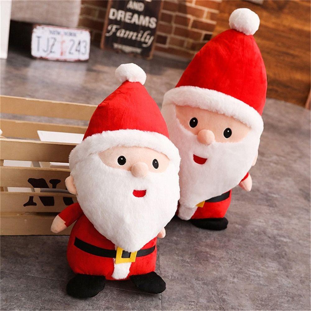 Pillow Animal Doll Elk Stuffed Toys Santa Claus Plush Toys Christmas Plush Toys Snowman Plush Toy