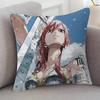 Anime Fairy Tail Soft Comfortable Pillow Case Cartoon For Sofa Living Cat Room Home Office Retro Decor Protective Cover