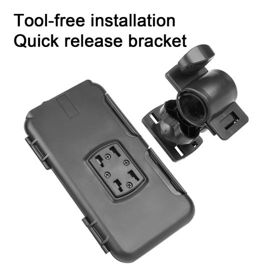 Водонепроницаемый телефон для велосипеда/мотоцикла, вращающийся кронштейн, чехол на руль с возможностью поворота на 360 градусов, чехол для телефона с поддержкой GPS, крепление