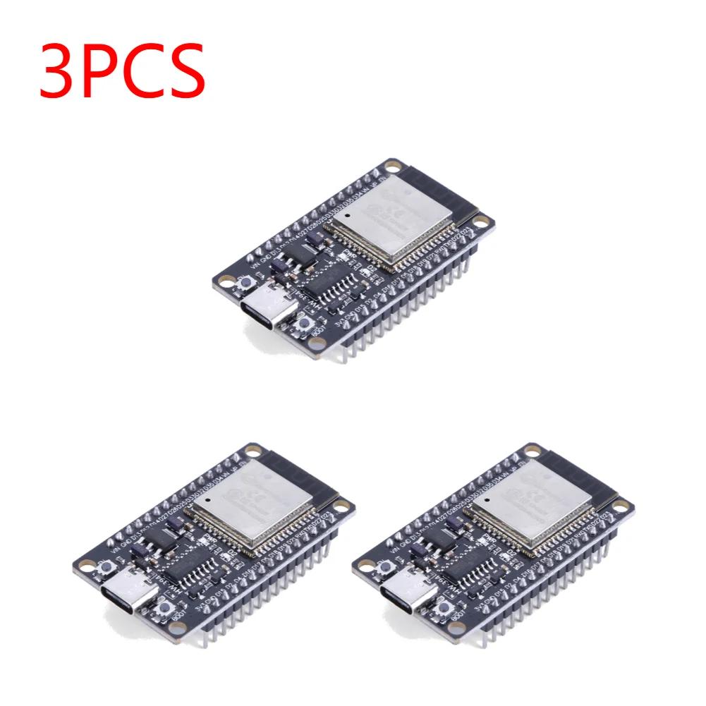 10-1pcs ESP32 WROOM-32 Development Board 5V TYPE-C CH340C WiFi+Bluetooth Power Consumption SPI Flash 32Mbits Wireless Module