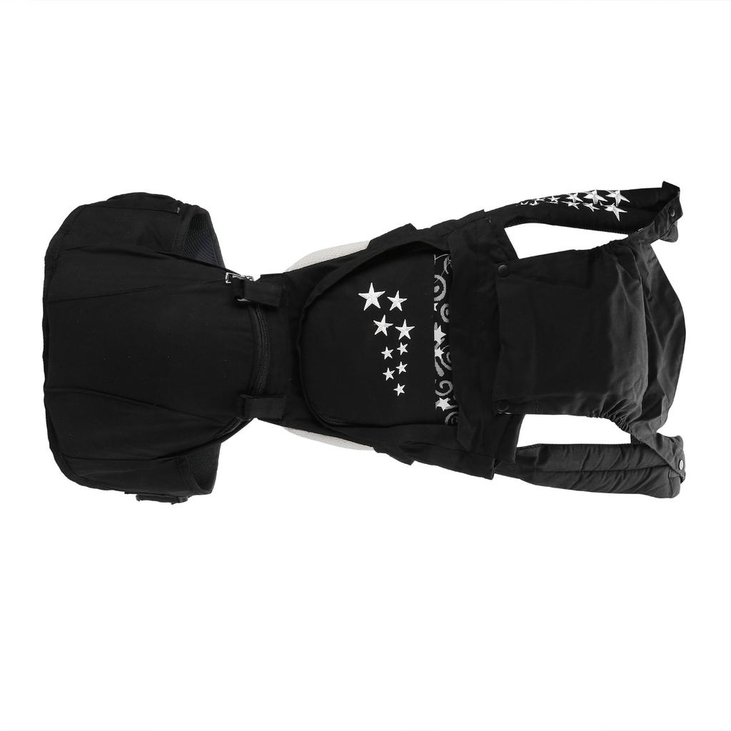 Эргономичный табурет-переноска для младенцев Baby Hipseat, переноска-переноска для новорожденных, слинг-обертка спереди, черный