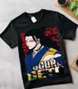 Футболка Сугуру Гето Футболка Jujutsu Kaisen Гето jjk Аниме Черная футболка Все размеры
