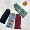 Шерстяные клетчатые перчатки Популярные термоперчатки Xiaoxiangfeng Женские перчатки для сенсорных экранов Универсальные