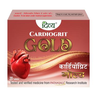Таблетки Divya Cardiogrit Gold 20 N, Cardiogrit Gold
