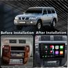 Автомагнитола Android 14 для Nissan Patrol 1997-2005 CarPlay Стерео GPS-навигация Мультимедийный видеоплеер Автомагнитола Аудио 4G