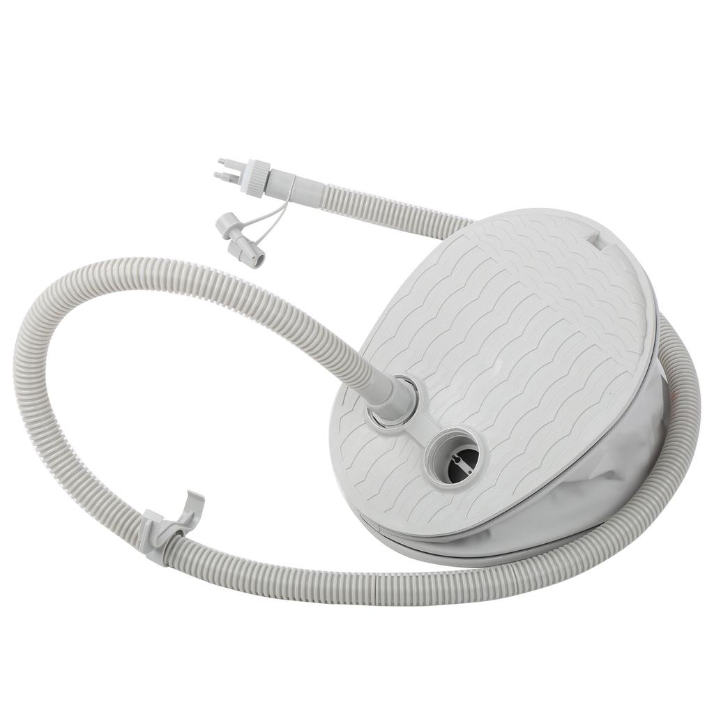 XL Foot Air Pump Portable Inflator with 3 Size Connection Nozzles for Inflatable Boats