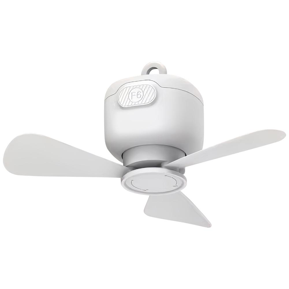 Portable Camping Fan Low Noise Tent Hanging Fan with Light Camping Ceiling Fan Remote Control for Tent Canopy RV Beach