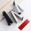 Self Adhesive Door Wedge Stainless Steel Door Holder New Folding Door Stop  Door