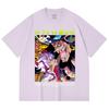 230 Gsm 100% Cotton One Piece V51 Luffy Blackbeard Print Unisex Heavy Cotton T Shirt