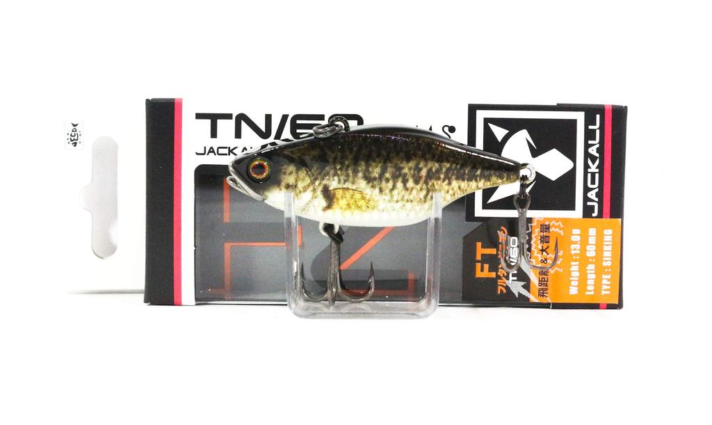 JACKALL Vibration TN60 Full Tungsten 13g 60mm RT Uroko Holo Bass.