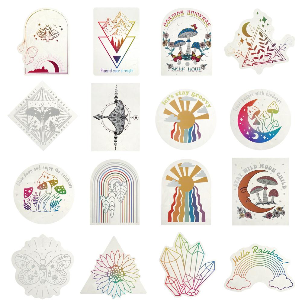 DIY Window Decal Home Decor Rainbow Maker Mirror Sticker Wall Stickers Sun Catcher