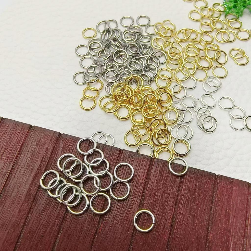 Открытое кольцо из 14-каратного золота с медным покрытием, бисерные украшения, аксессуары