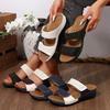 New Women's Shoes for Summer: Hollowed-out Sandals with Wedge Heels and Oversized Slippers