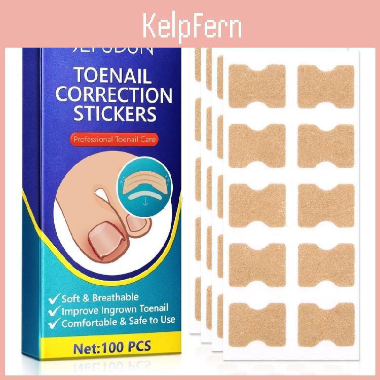 100pcs Paronychia Toenail Corrector Ingrown Patch Foot Care Nail Repair Patch