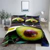 Комплект простыней и наволочек с фруктовым принтом для кровати размера Queen, King, Комплект постельного белья с лимонным принтом, Наволочка для двуспальной, полуторной, полной, односпальной кровати, Бесплатная доставка