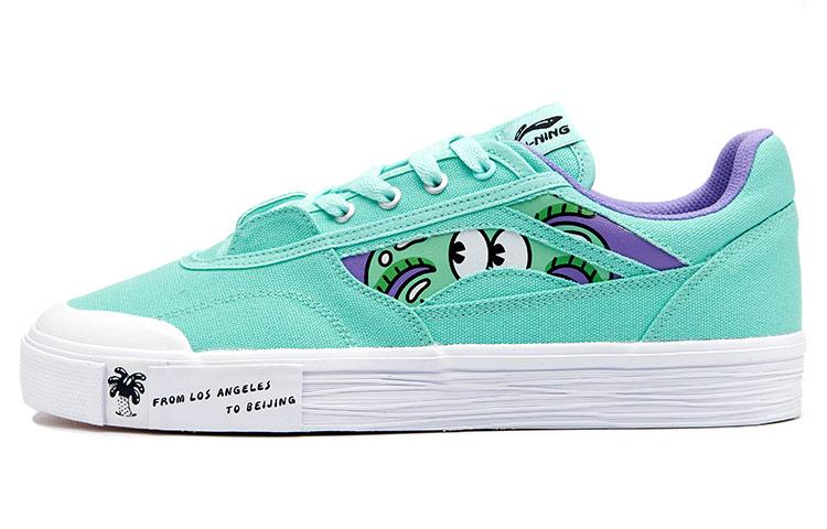 Women's Sneakers Li-Ning Li Ning X Steven Harrington Hand Plant Shoes 'Aqua Green' Women's