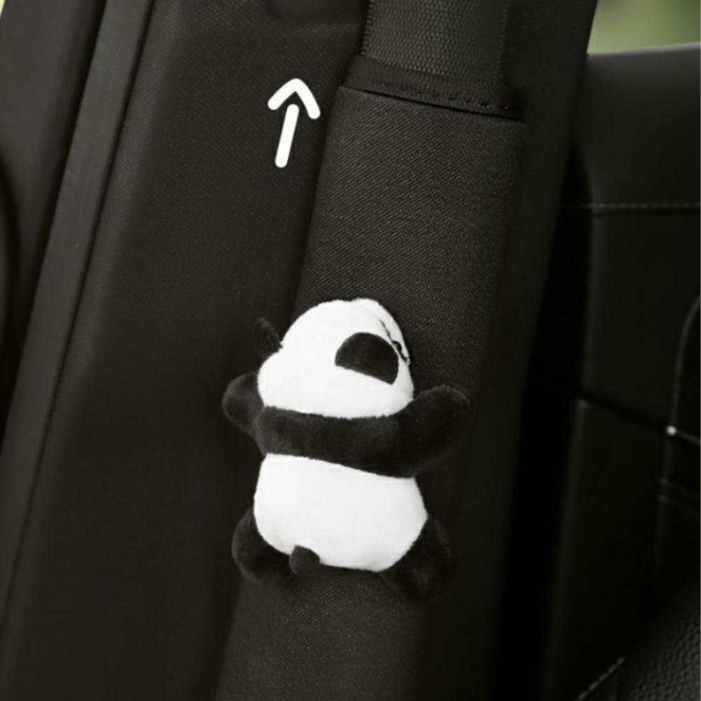 Автомобильный протектор для плеча «Панда», портативный протектор ремня безопасности, детская мягкая шея, креативный мультяшный милый декор для интерьера