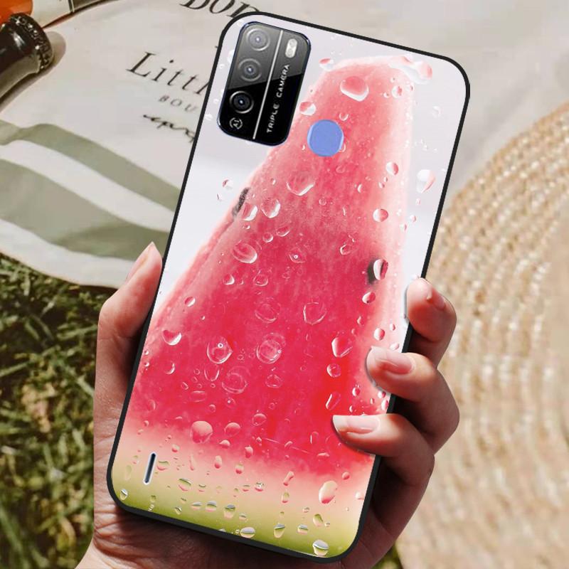 Для Itel Vision 1 Pro Чехол Мягкий Силикон Funda ТПУ Задняя Крышка для Itel Vision 1 Plus Чехлы для Телефона бампер Vision1 P36 Play Coque