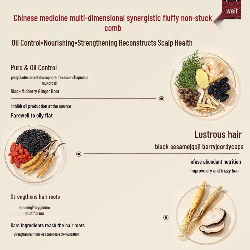 Long Hair Xiaozhai Oil Control Nourishing Scalp Care Shampoo