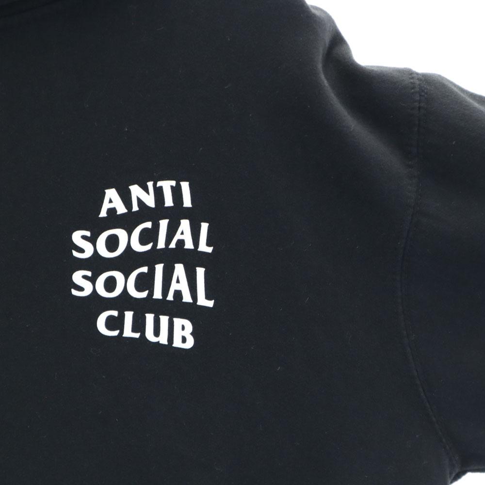 ANTI SOCIAL SOCIAL CLUB Сделано в США Принт на спине Толстовки с длинным рукавом Мужские Б/У