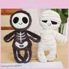 Плюшевые игрушки в виде черепа мумии, ПП хлопок, украшения на Хэллоуин, подарки для детей