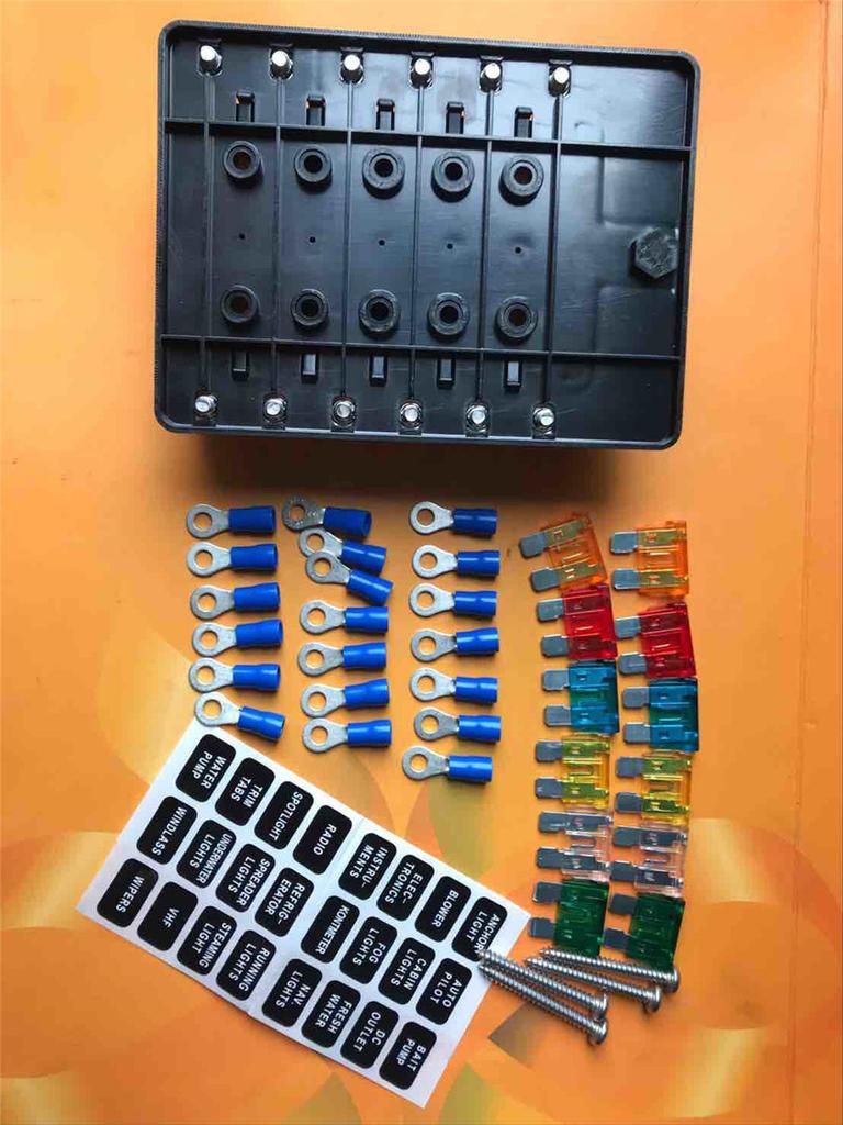 12Way Fuse Box With Led Indicator For Cars