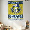 LUFC logo  Wall Hanging Printed Fabric Blanket Decorative Tapestries for Bedroom Living Room Home Decor