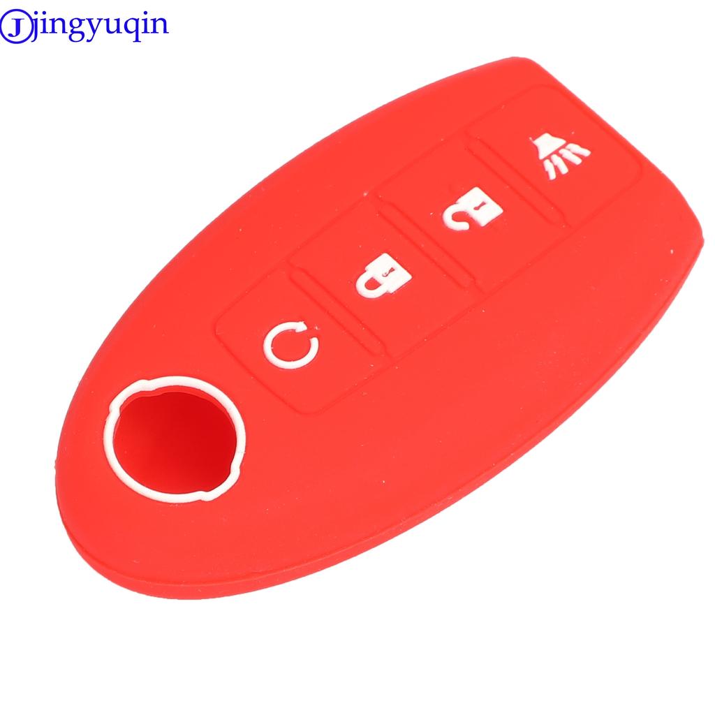 Jingyuqin Key Fob Case Cover For Nissan Qashqai J10 J11 X-Trail T31 T32 Kicks Tiida Pathfinder Murano Note Juke Micra Almera