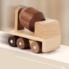 Truck Wooden Fire Excavator Bulldozer Ambulance Model Ornament Children Toy