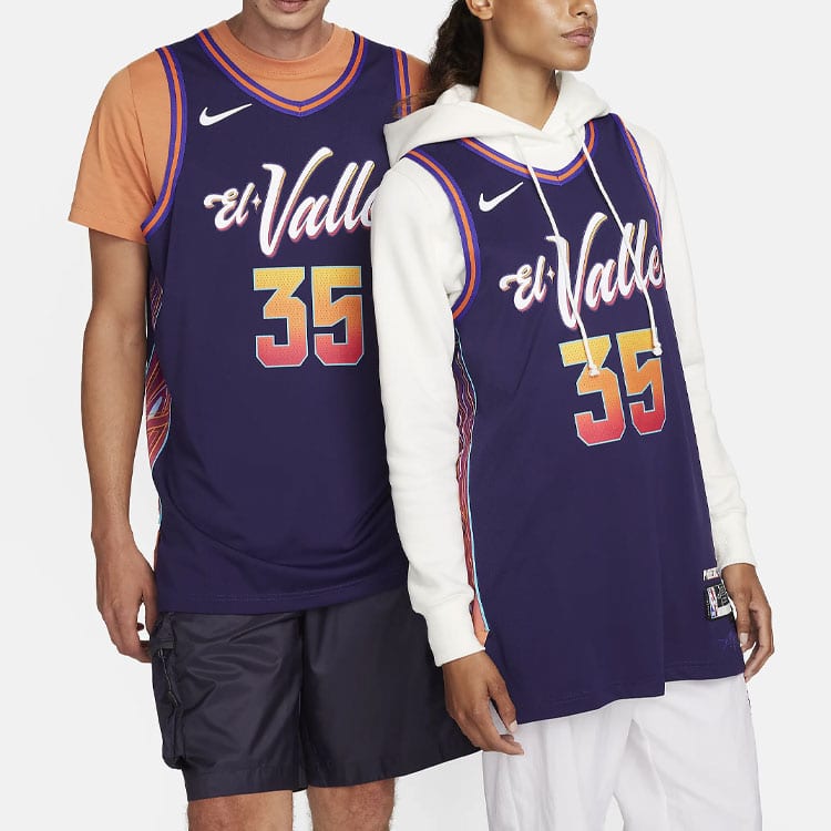 Nike Джерси NBA Кевина Дюранта Phoenix Suns Dri Fit Adv DX8773-536