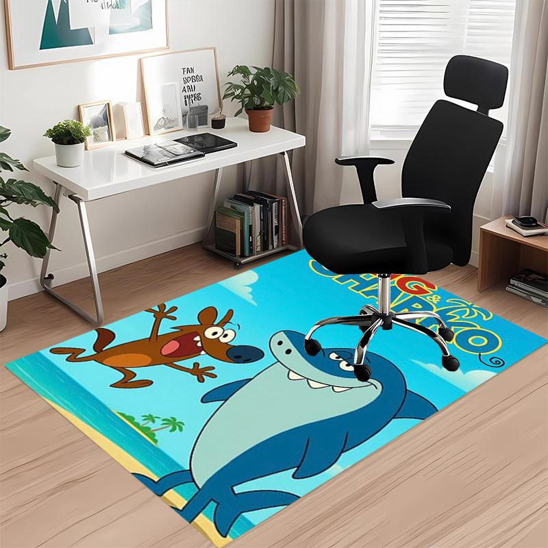 Zig & sharko Printed Carpet, for Office Chair Living Room Bedroom Kitchen Room Decor Gifts.