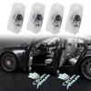 Set of 4 LED Door Courtesy Door Welcome and Ghost Shadow Logo Projection Lights for the 200 Series Crown Athlete Athlete with Compatible with the 180