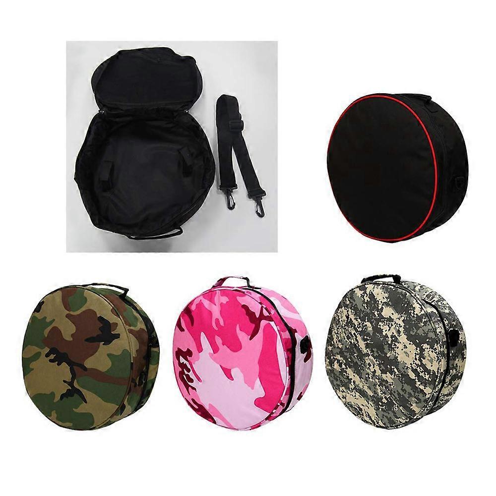 Round Scuba Diving Hose Bag Handy Diving Padded BCD Regulator Gear Bag Storage Organizers with Handle Black