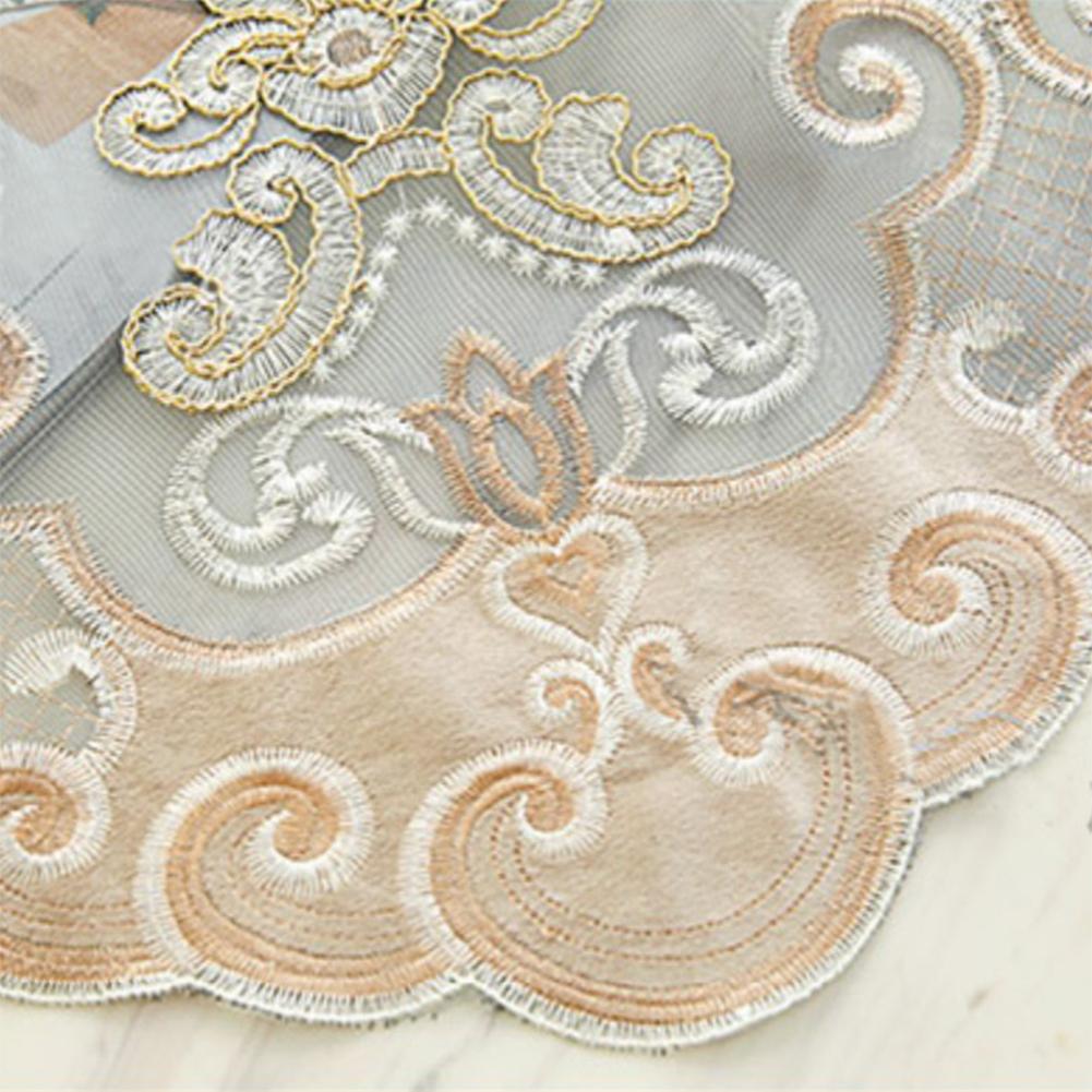 1PC LOZUJOJU 10-20% Blackout European Style Embroidered High-end Atmospheric Sheer Curtain for Living Room Bedroom Home Decor