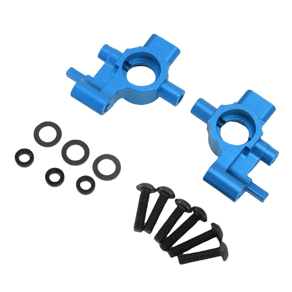 2PCS Front Steering Cup Replacement for 4 TEC DRIFT 1 10 Scale RC Car Aluminum Alloy 10537 Steering Spare Parts Blue