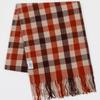 RECLOW BLOCK Tartan Check Muffler RED