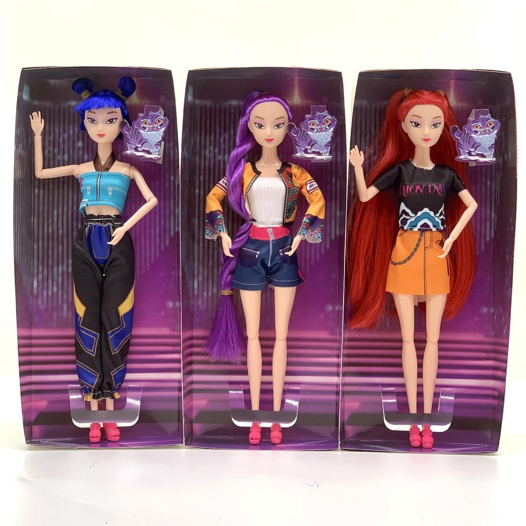 NEW Anime KPop Demon Hunters Doll Vinyl Toy Rumi Mira zoi Character vinyl mask figurine Birthday Gift Fan Club Girls Xmas Gifts