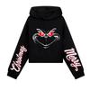 Kids' Casual Fashion Christmas Printed Long Sleeve Hooded Sweatshirt (No Drawstring)